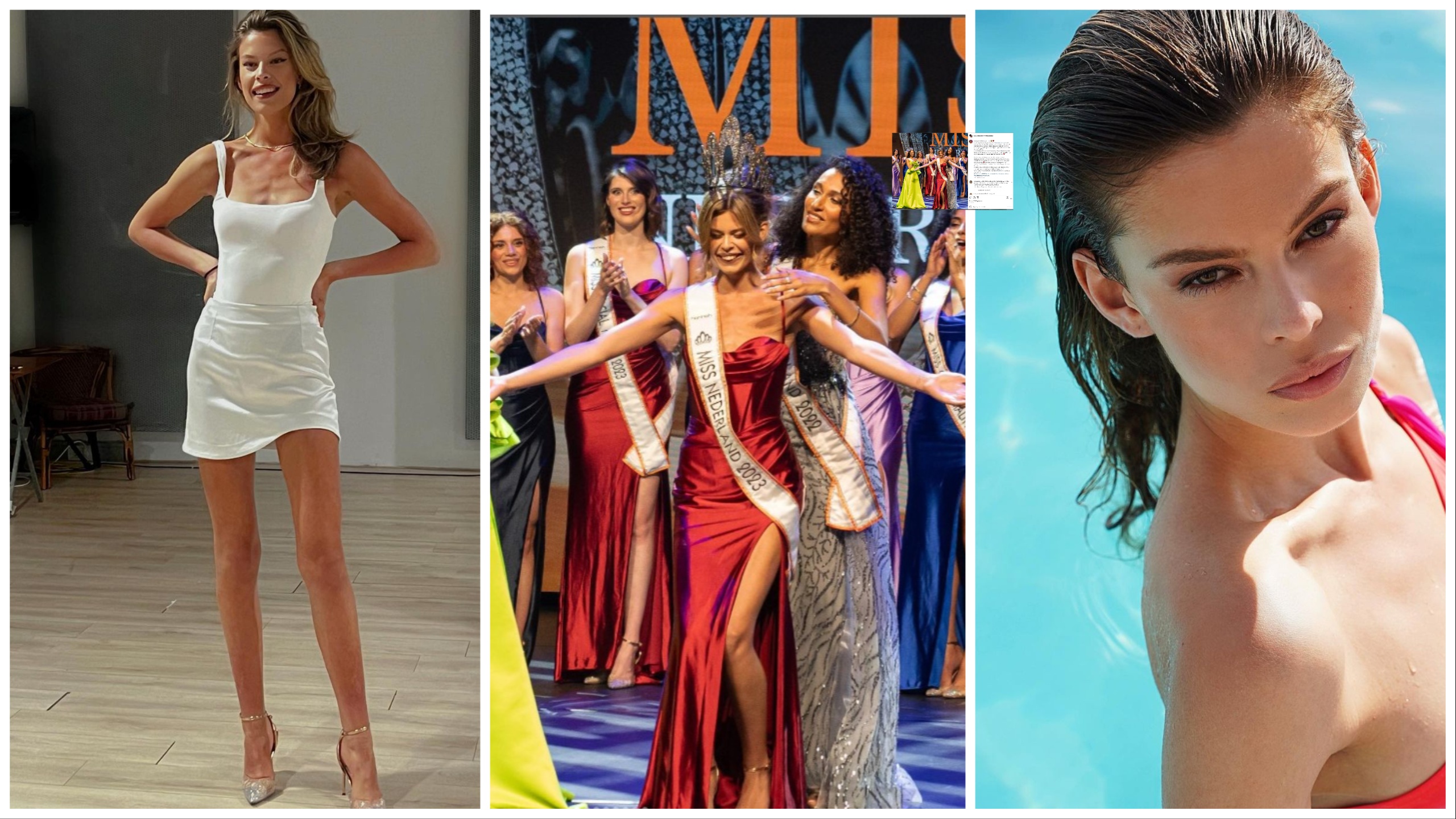 Miss Niederlande, Transgender-Frau, gewinnt zum ersten Mal den Titel