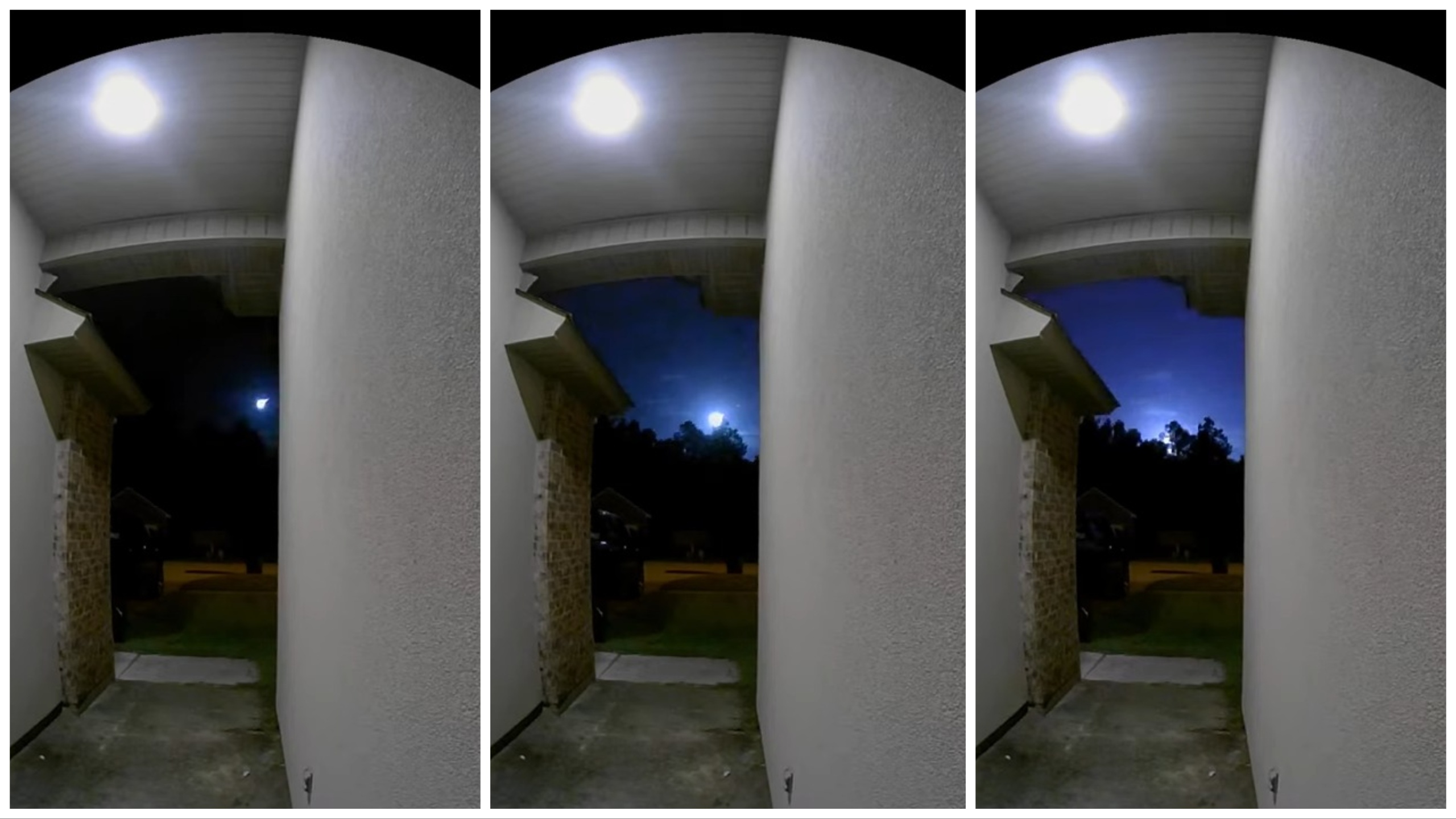 Boule de feu dans le ciel, gens criant : « C'est Armageddon ! » mais la vérité est différente