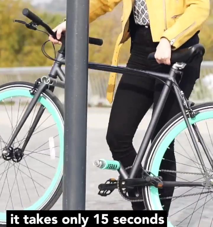 Vélo impossible à voler, vidéo virale sur les réseaux sociaux : voici comment ça marche