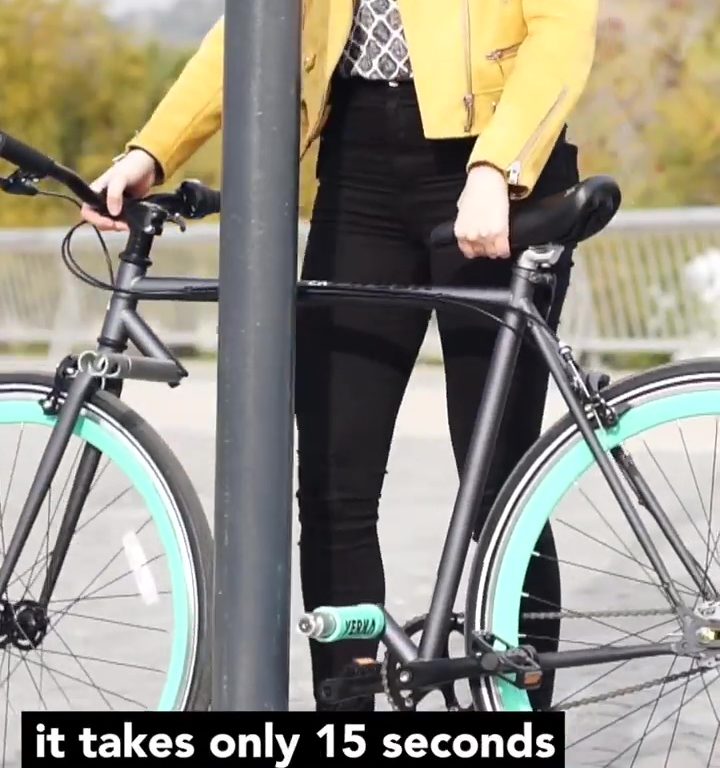 Vélo impossible à voler, vidéo virale sur les réseaux sociaux : voici comment ça marche