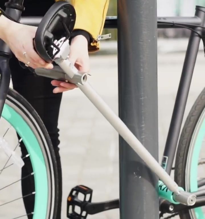 Vélo impossible à voler, vidéo virale sur les réseaux sociaux : voici comment ça marche