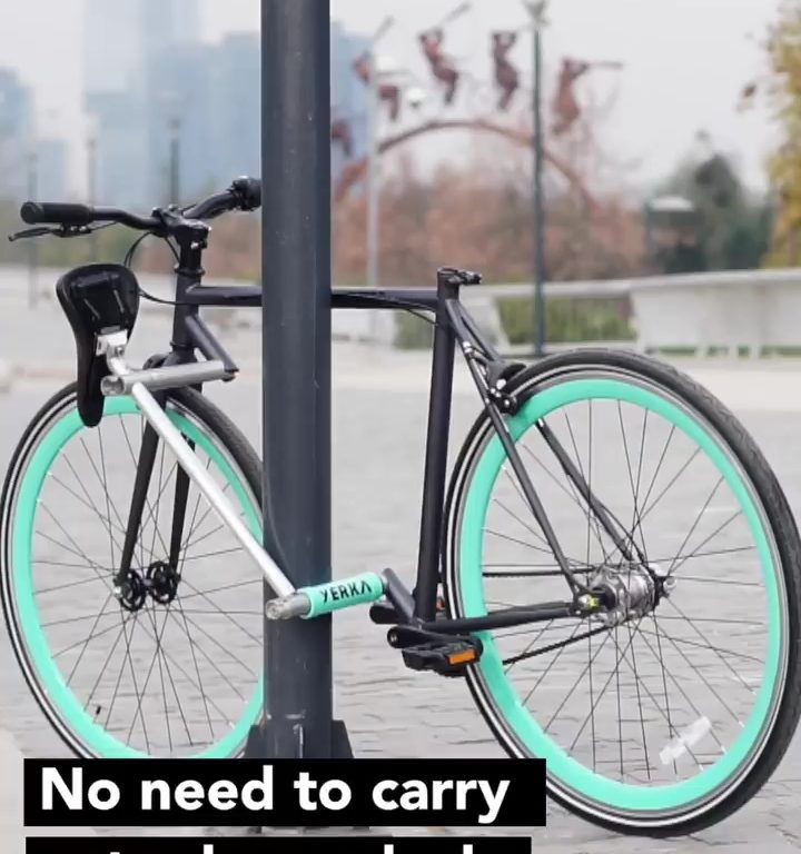 Vélo impossible à voler, vidéo virale sur les réseaux sociaux : voici comment ça marche