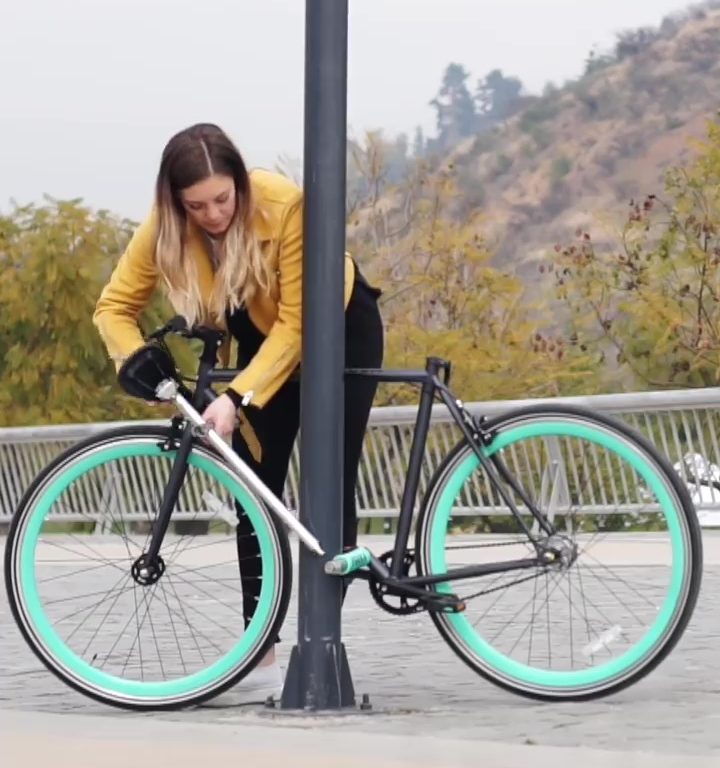 Bicicleta imposible de robar, video viral en las redes sociales: así funciona