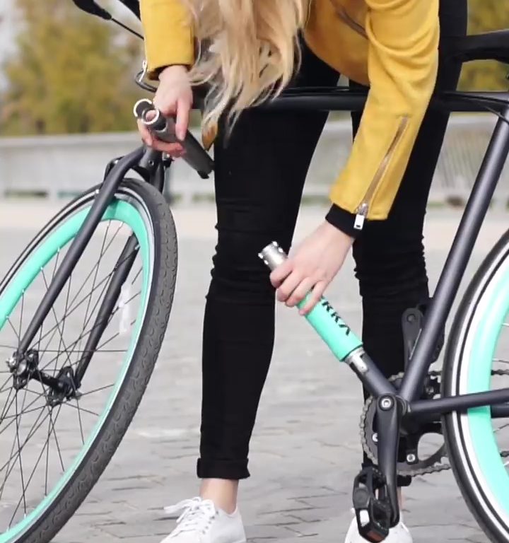 Vélo impossible à voler, vidéo virale sur les réseaux sociaux : voici comment ça marche