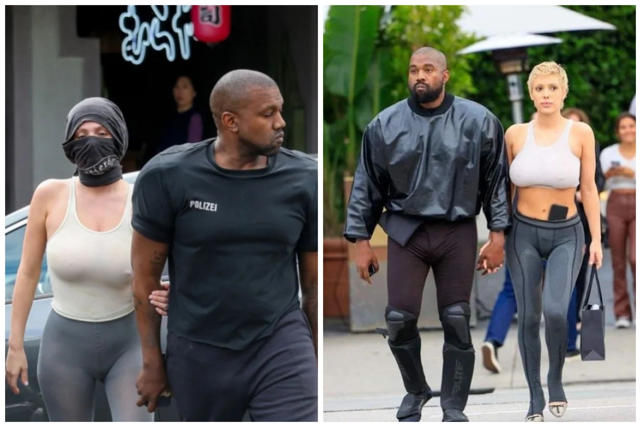 Kanye West y su "esposa" Bianca Censors