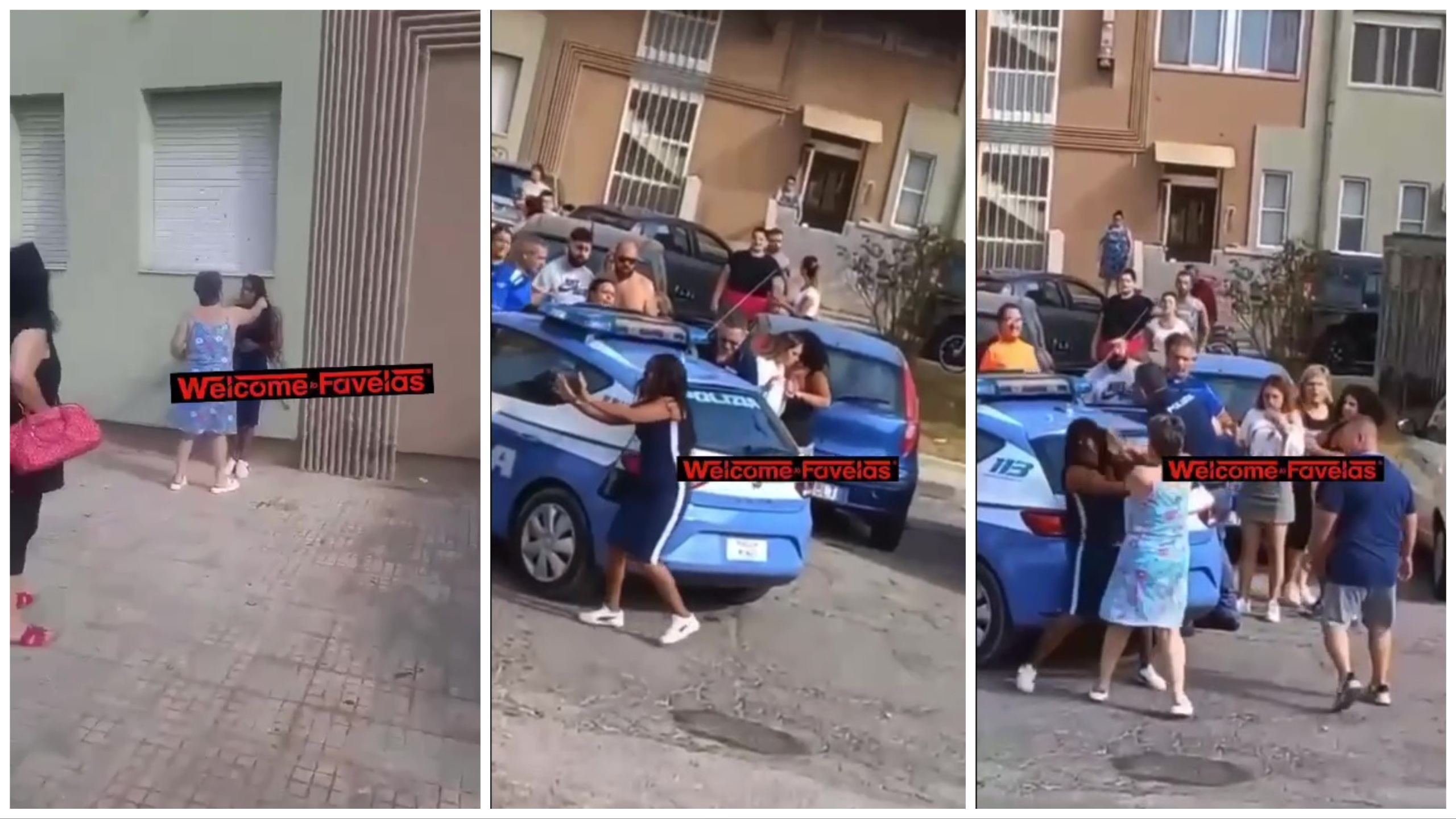 Brindisi, ladrones de casas golpeados por ciudadanos: la policía los salva del linchamiento