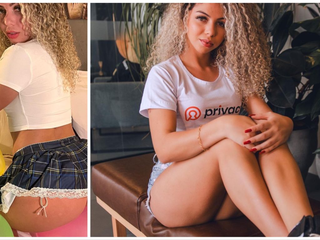 Daniella Motta Influencer scoppia palloncini col didietro e guadagna 27mila euro al mese