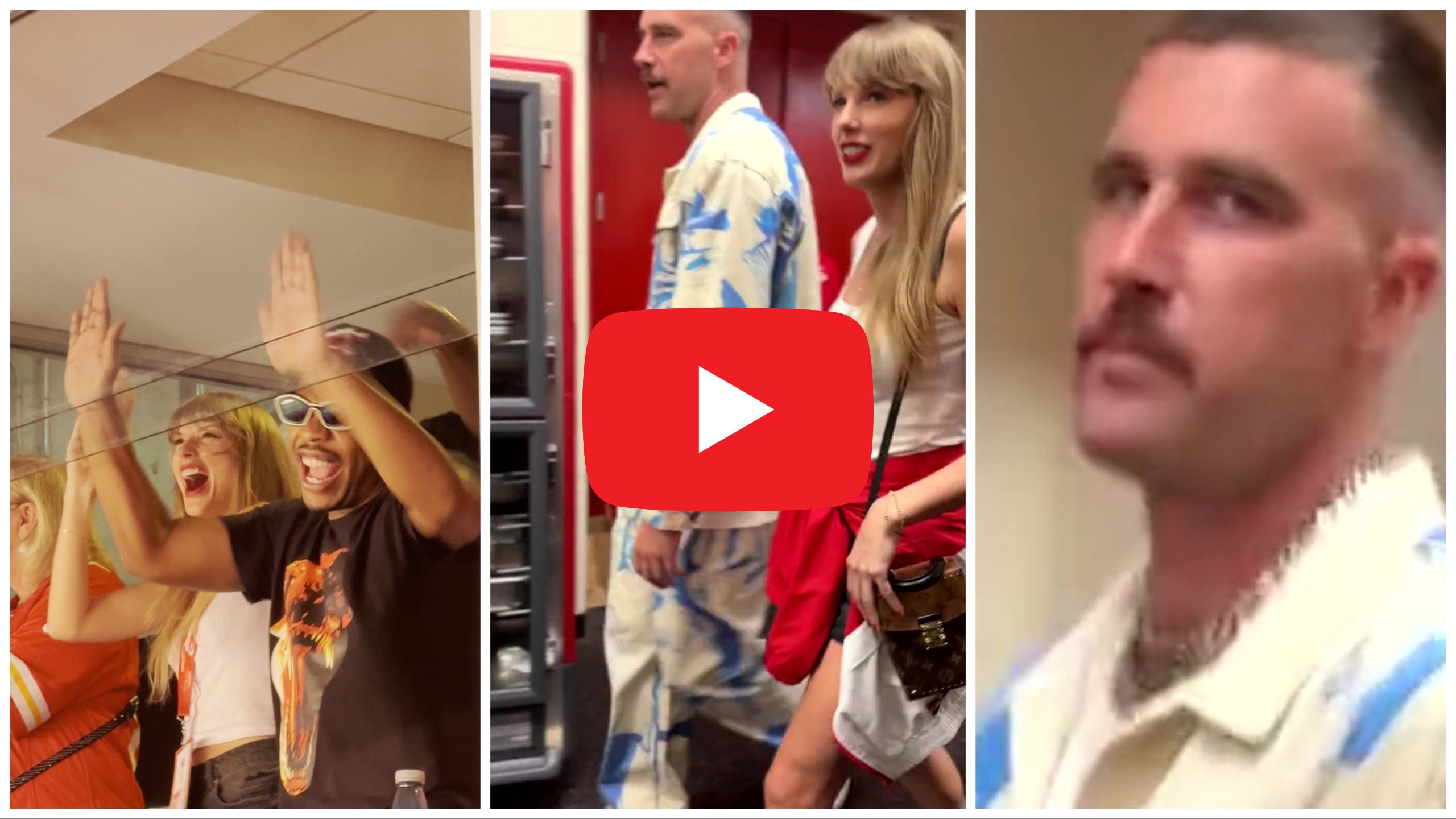 Taylor Swift al descubierto, es el futbolista Travis Kelce