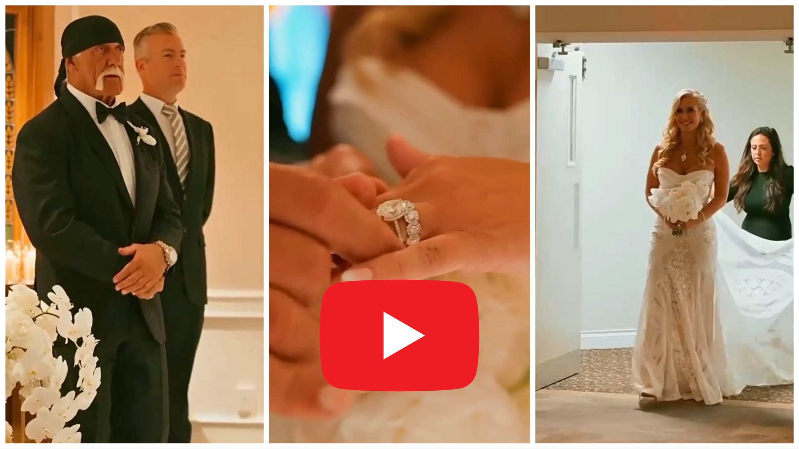 Hulk Hogan se casa con su profesora de yoga: anillos de boda de 500.000 dólares