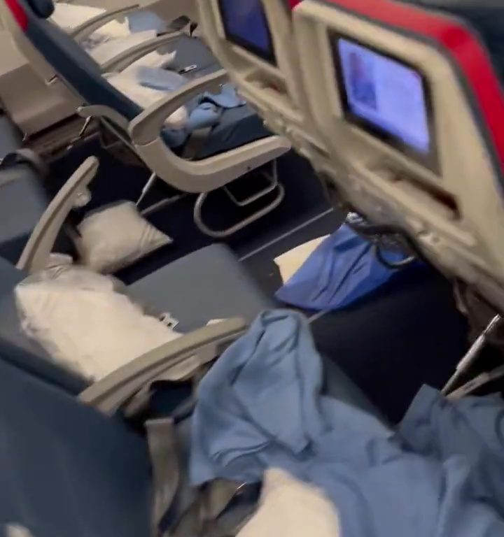 Ataque de diarrea en el avión.