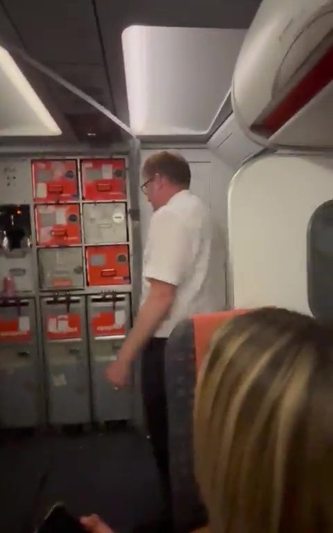 Épanchements dans les toilettes de l'avion, le steward les interrompt : vidéo virale