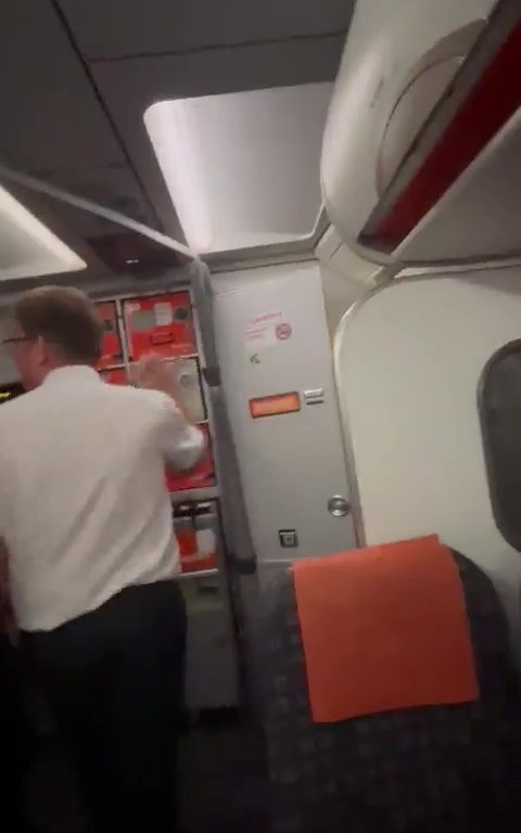 Épanchements dans les toilettes de l'avion, le steward les interrompt : vidéo virale