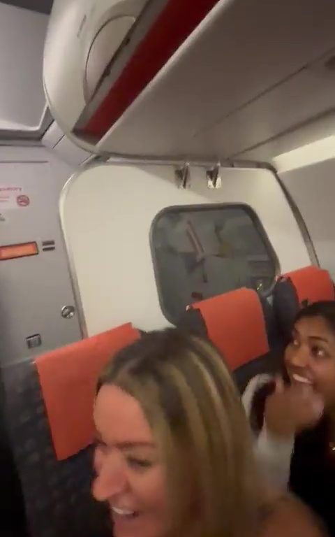 Épanchements dans les toilettes de l'avion, le steward les interrompt : vidéo virale