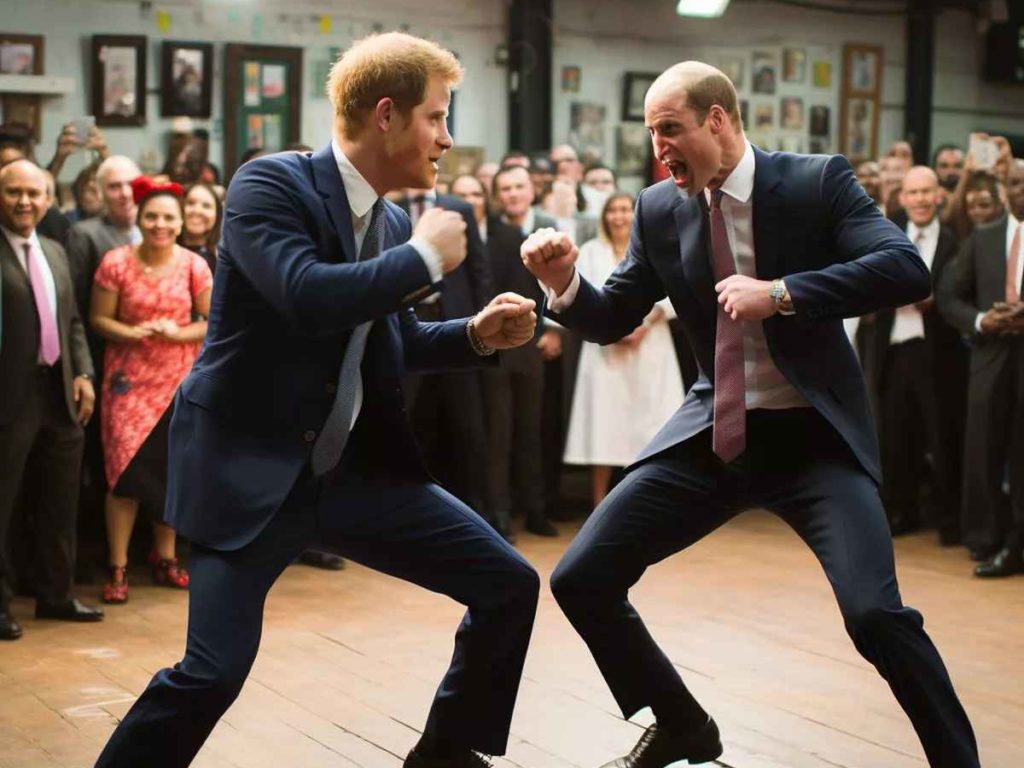 Bagarre entre William et Harry, qui gagne ? Les Anglais le disent (et Google)