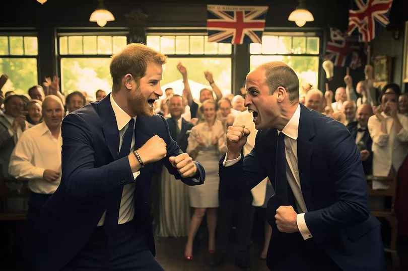 Pelea a puñetazos entre William y Harry, ¿quién gana? Lo dicen los ingleses (y Google)