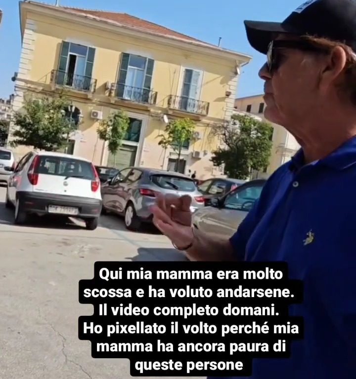 Piero Armenti fugge da Foggia dopo tentato furto e viene insultato: lui replica così