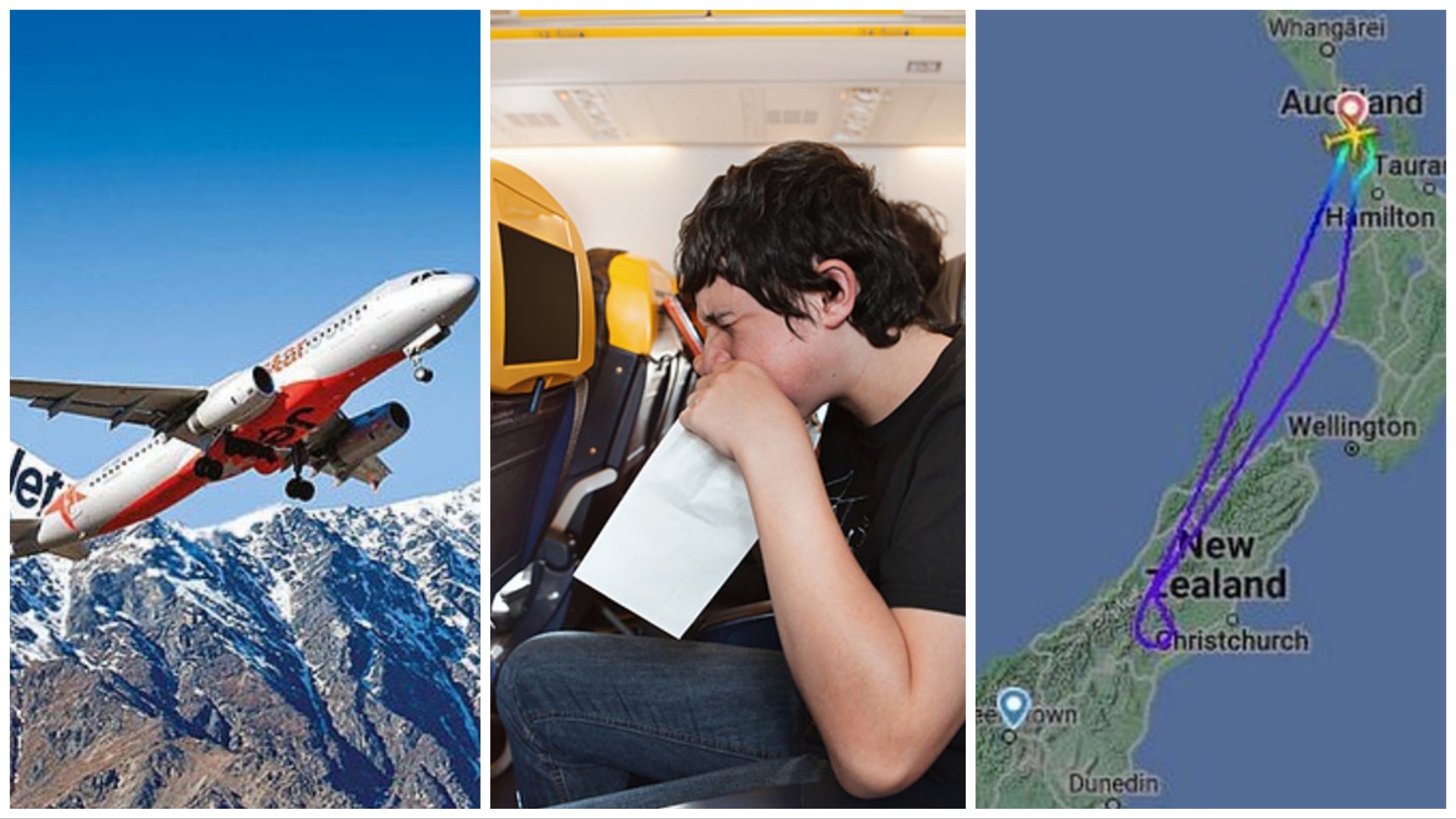 El vuelo encuentra megaturbulencias: pánico a bordo entre oraciones y vómitos