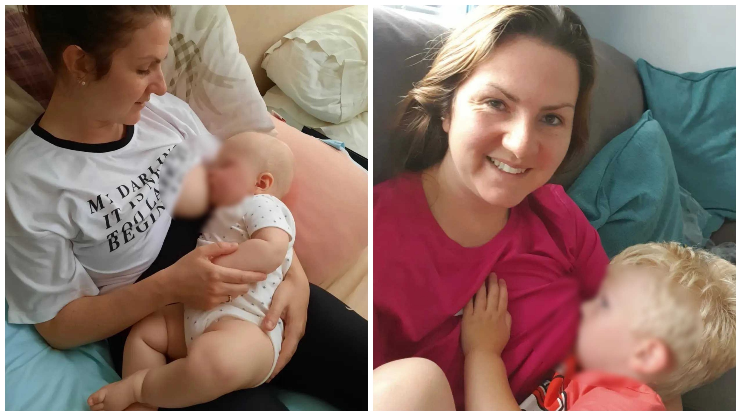 Ella amamanta a su hijo de tres años, acusado de incesto