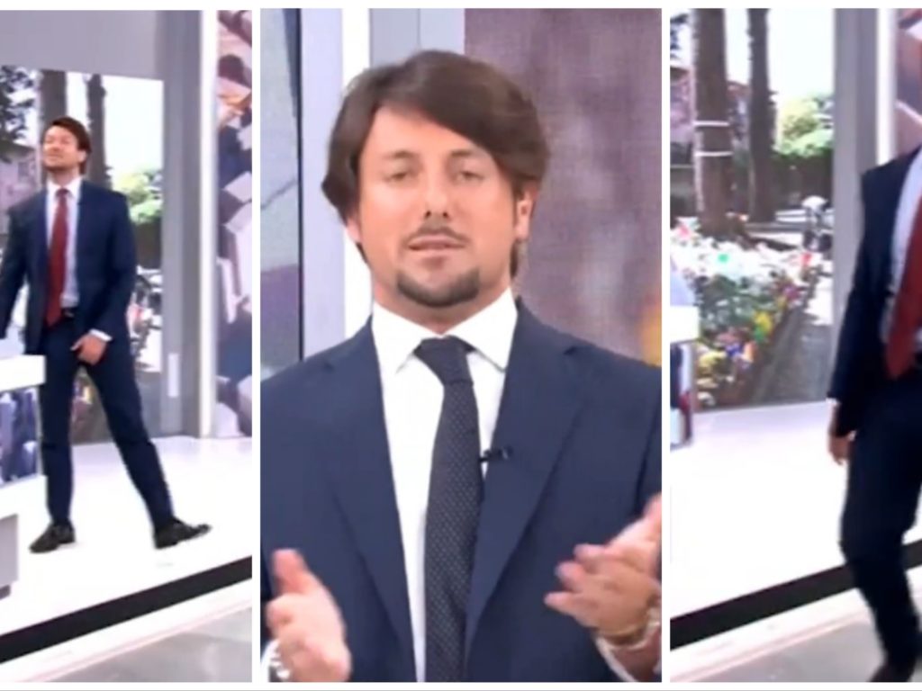 Giambruno wird von Striscia la Notizia „massakriert“ und die Revolution findet im Studio statt