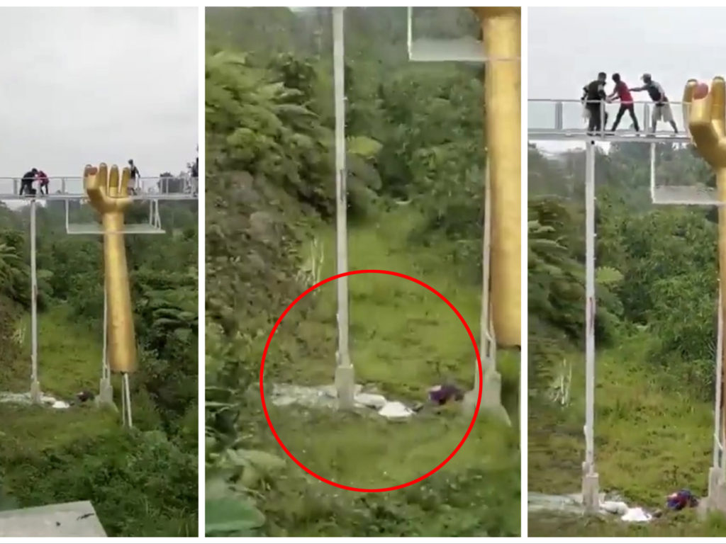 Explota puente turístico de cristal: mujer cae y muere