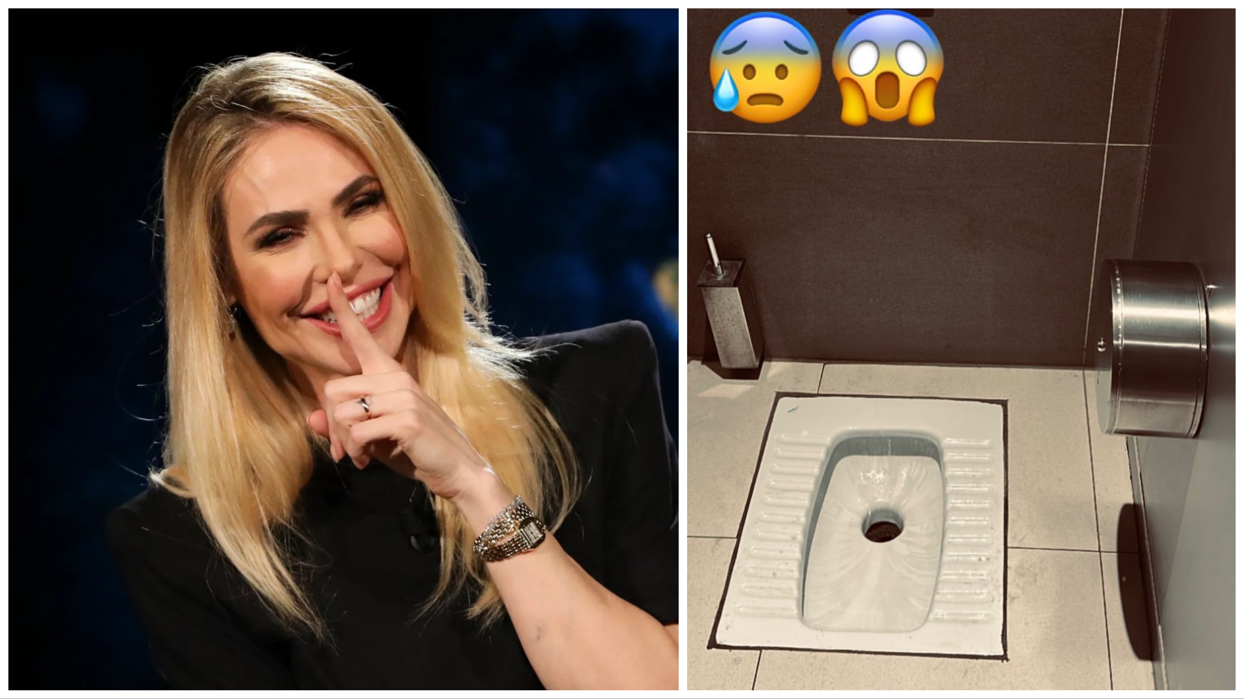 Los problemas de Ilary Blasi en Türkiye: no puede ir al baño
