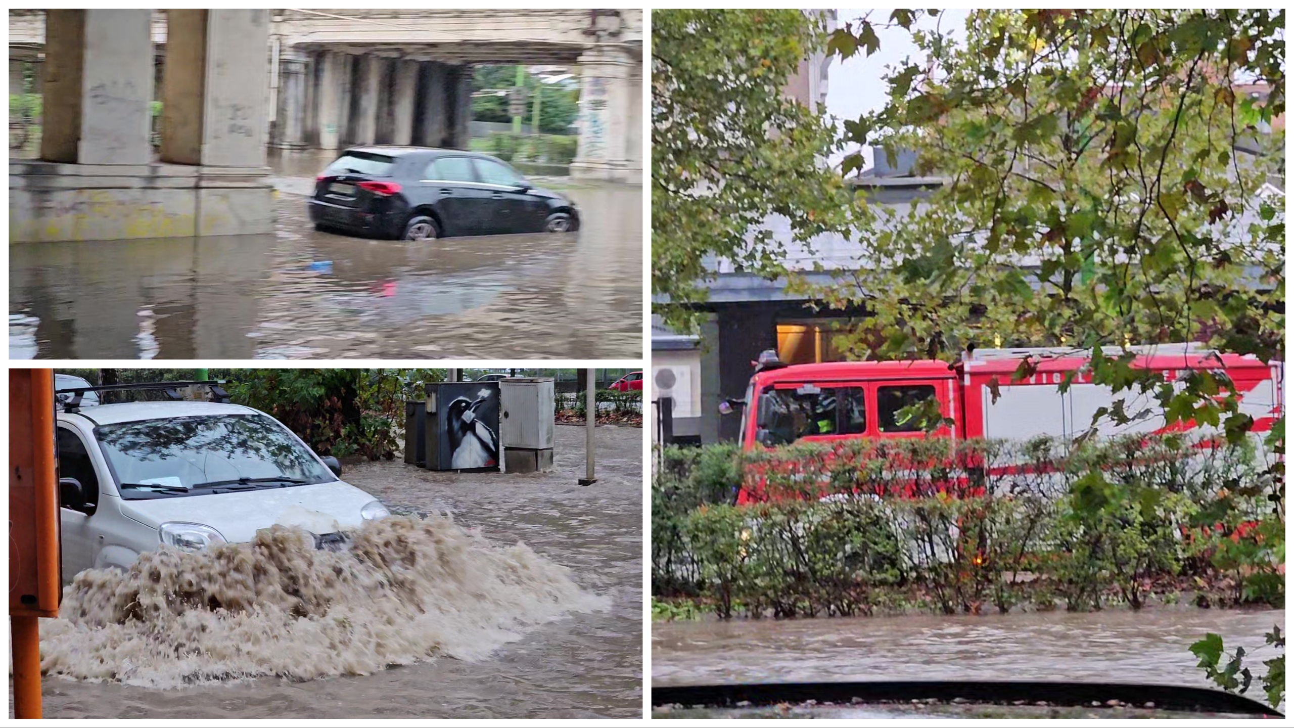 En Milán se inunda el Seveso, se inunda la zona de Niguarda
