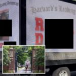 Gogna ad Harvard, foto giganti degli studenti pro Hamas girano su camion