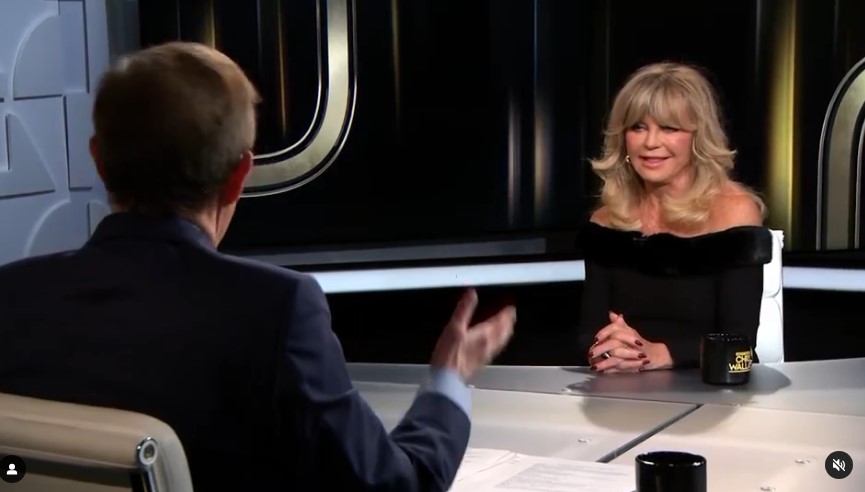 Goldie Hawn : "Un extraterrestre m'a touché, c'était comme le doigt de Dieu"