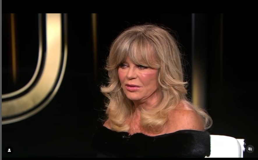 Goldie Hawn : "Un extraterrestre m'a touché, c'était comme le doigt de Dieu"