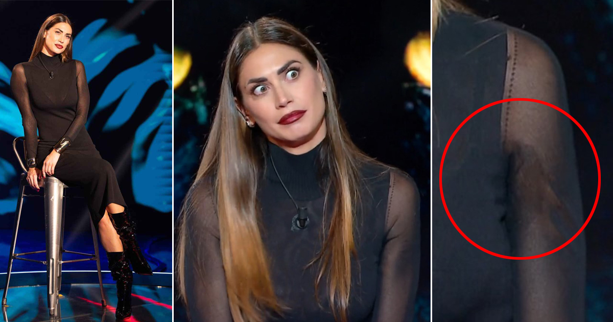 Melissa Satta a Belve, el bochornoso detalle frente a Fagnani