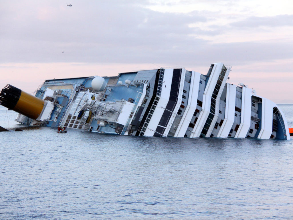 venerdì 13 costa concordia