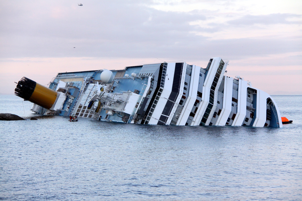 venerdì 13 costa concordia