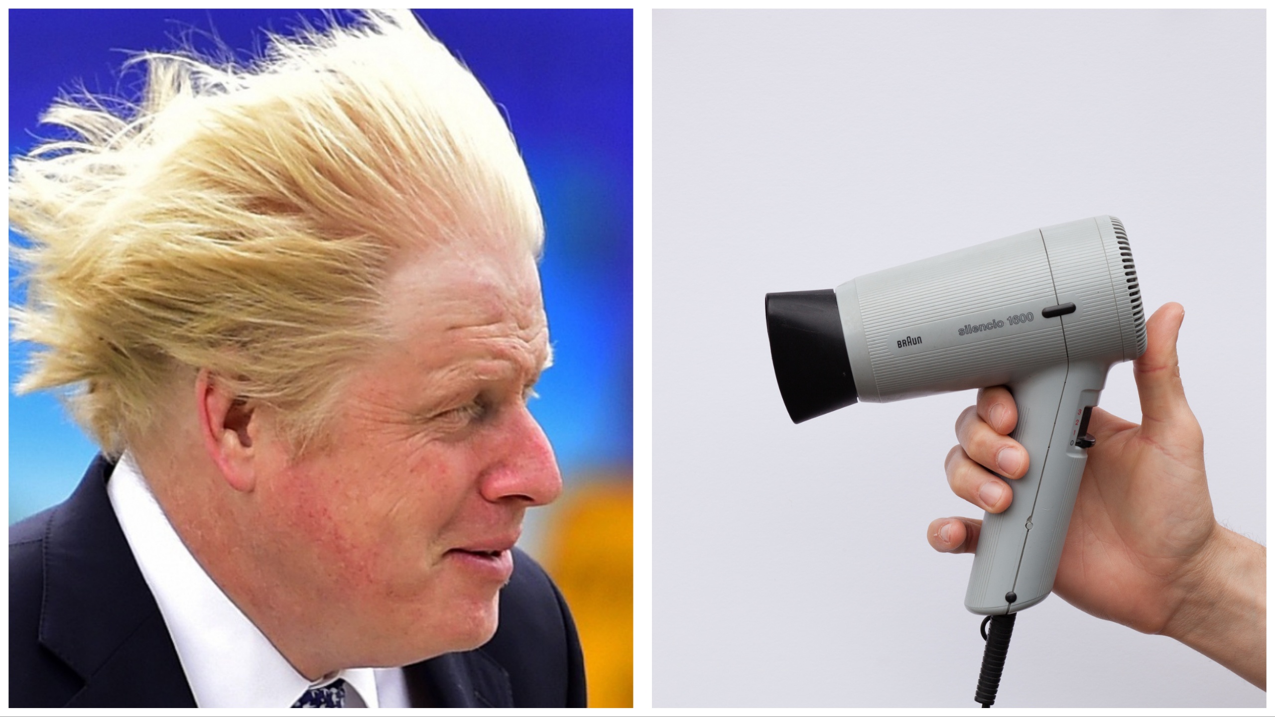 Boris Johnson, locura durante la pandemia: matemos al Covid con un secador en la nariz