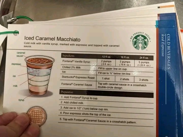 Starbucks entlässt einen Mitarbeiter und aus Rache veröffentlicht er Geheimrezepte