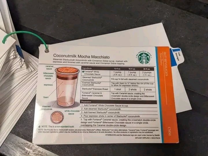 Starbucks entlässt einen Mitarbeiter und aus Rache veröffentlicht er Geheimrezepte