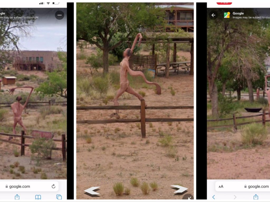 El monstruo de Utah captado en Google Street View: entonces la verdad sale a la luz