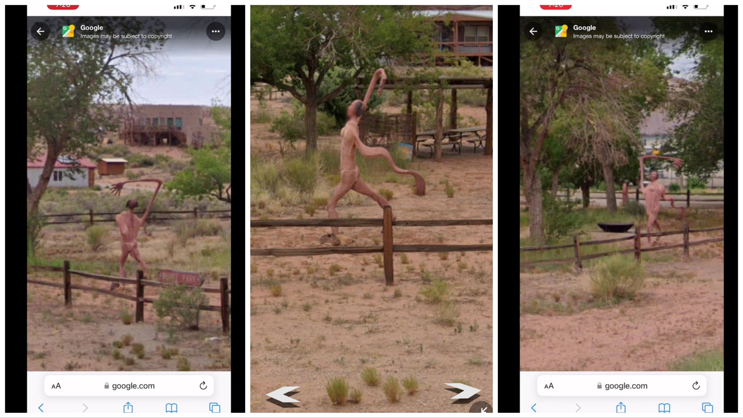 El monstruo de Utah captado en Google Street View: entonces la verdad sale a la luz