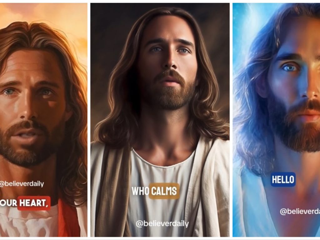 Jesus a un profil TikTok avec des millions d'utilisateurs : voici à qui en profite