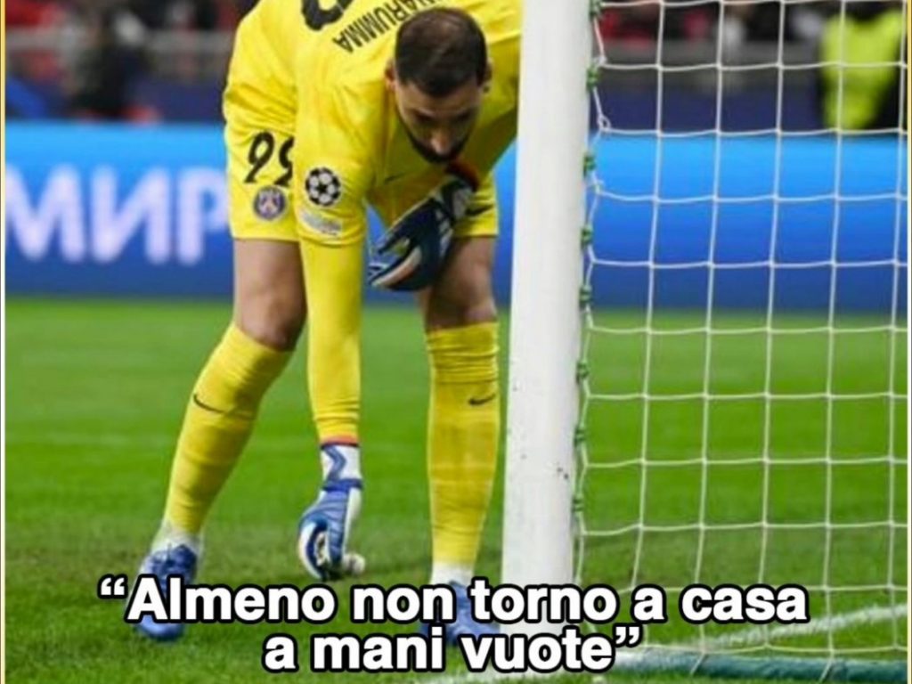 Milan-Psg, i meme della partita: Donnarumma bersaglio fisso