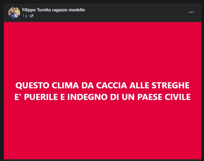 La folle pagina Facebook a favore di Filippo Turetta