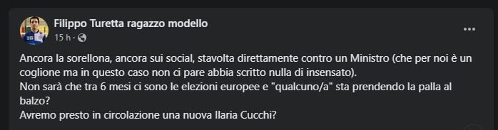 Die verrückte Facebook-Seite zugunsten von Filippo Turetta