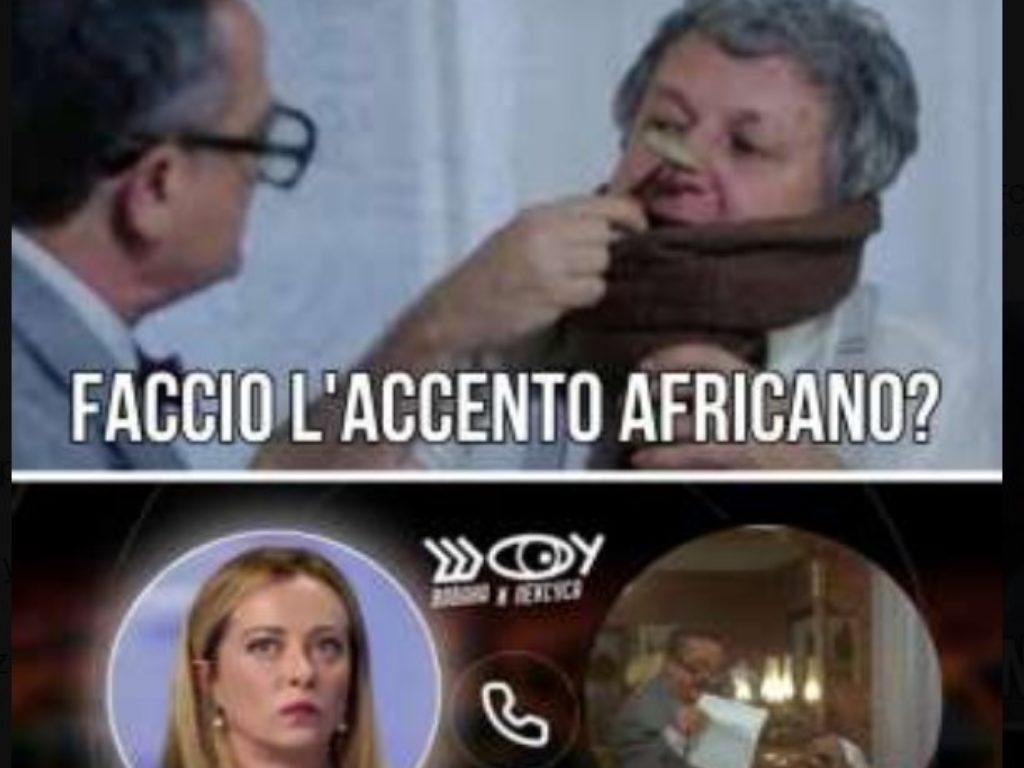 Llamada de broma a Giorgia Meloni, lluvia de memes en las redes sociales