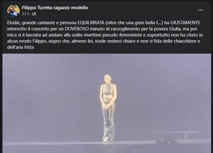 La folle pagina Facebook a favore di Filippo Turetta