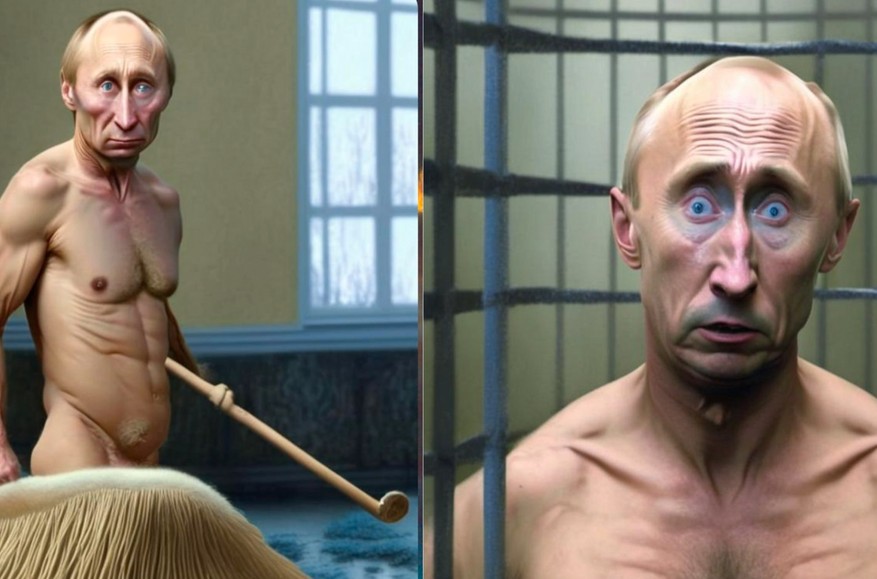 Chatbot ruso crea fotos de Putin desnudo y el zar enfurecido convoca a programadores