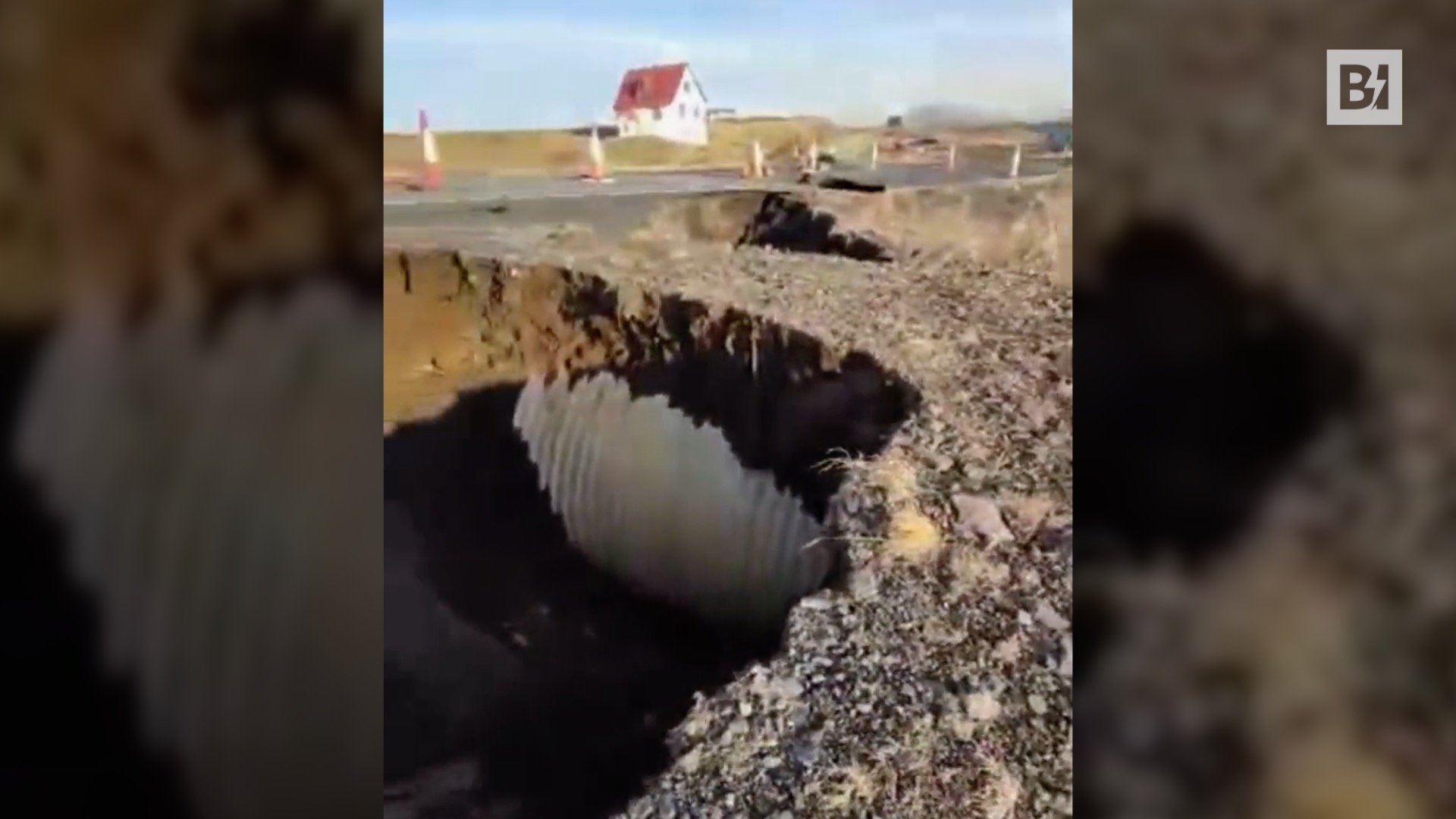 Carreteras agrietadas y terrenos elevados: ¿Qué sucede en…?