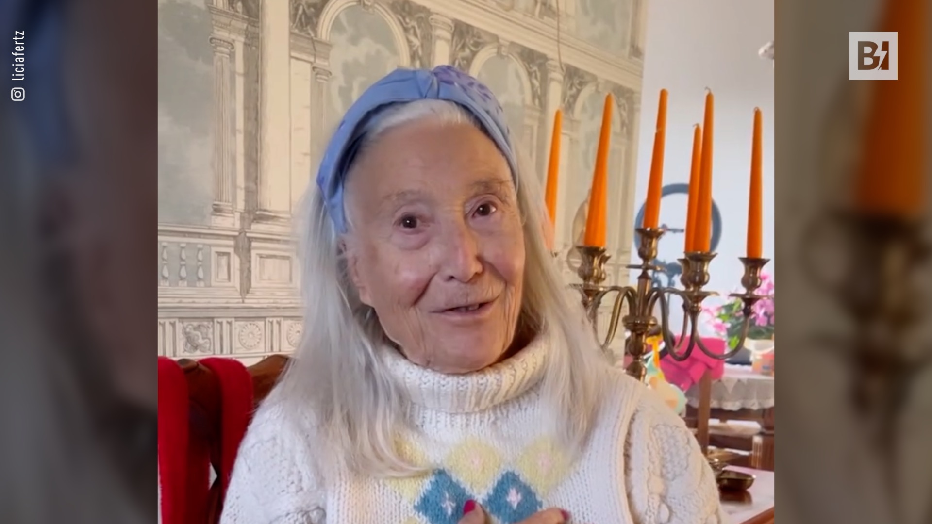 La abuela Licia entre las 100 mujeres del 2023…