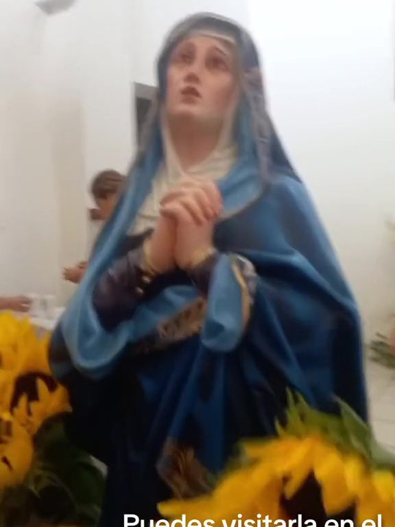 Aparece una nueva Virgen de Trevignano en México: llora a mares