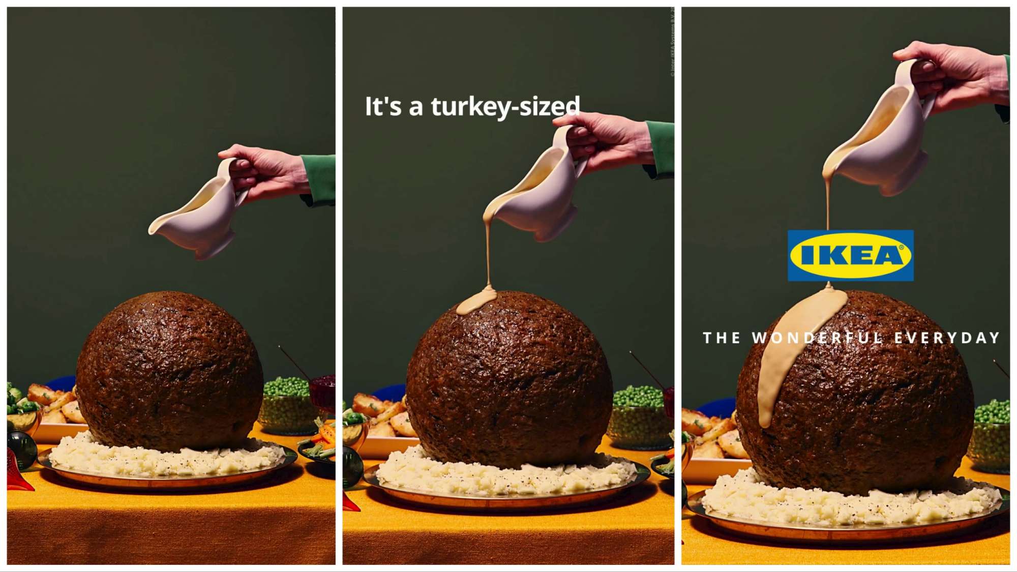 Ultima follia di Natale, Ikea vende polpetta gigante come un tacchino
