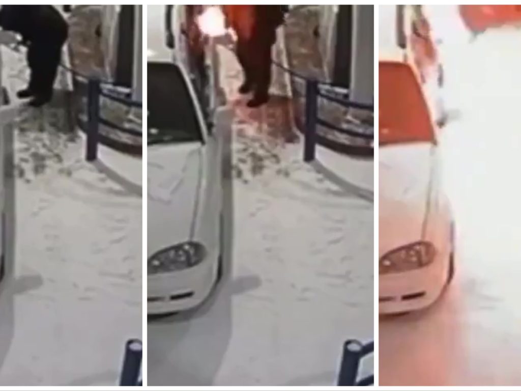 Revisa el tapón de gasolina con el encendedor: prende fuego a la gasolinera