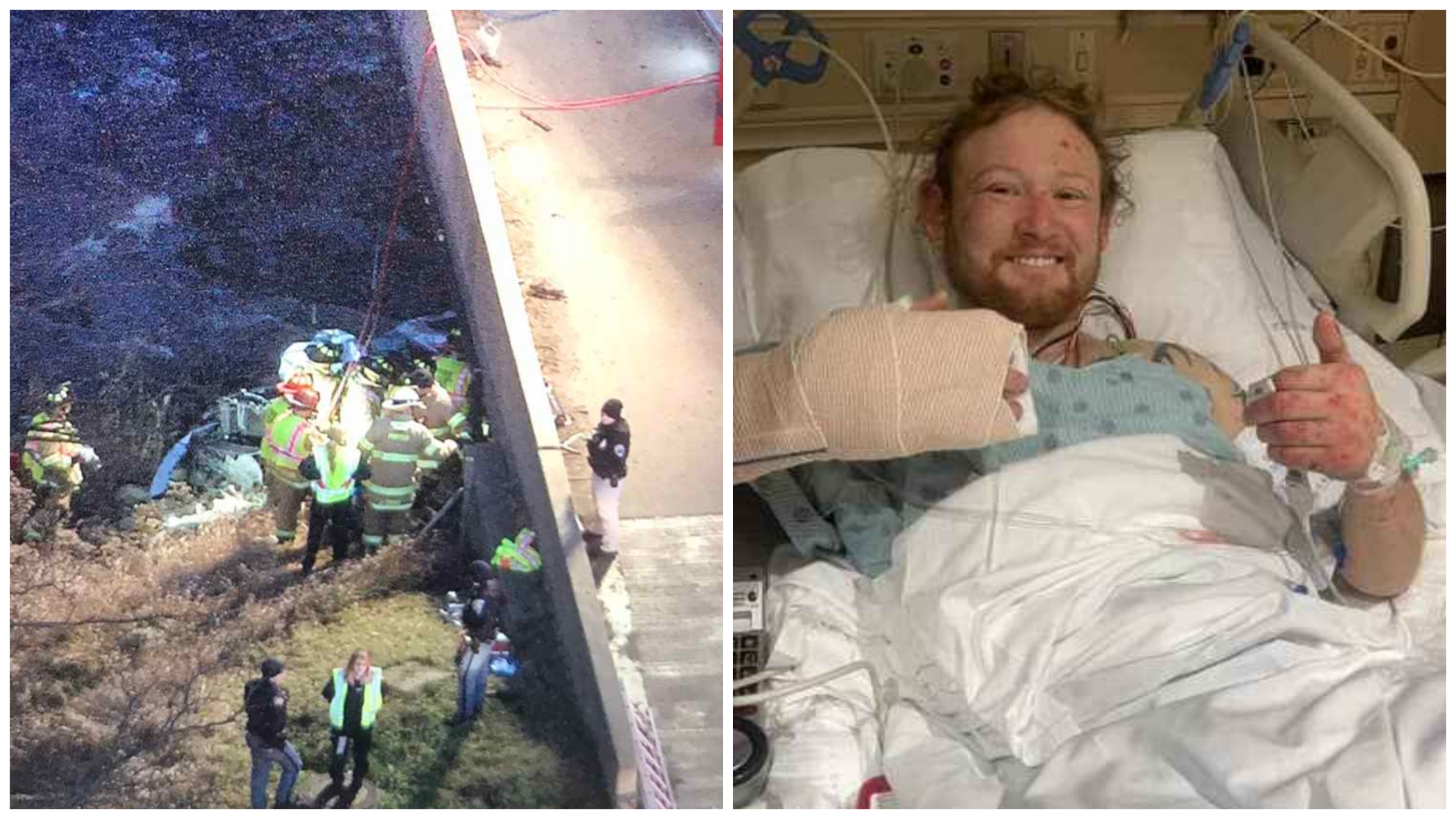 Fa incidente e resta intrappolato nei rottami: ritrovato vivo 6 giorni dopo